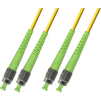 P-SM9-D3Y-FCA-FCA-xx Fiberworks AS  Patch SM DPX FC/APCR-FC/APCR xx m 9/OS2 G.657.A2 2x &#248;3mm Yellow